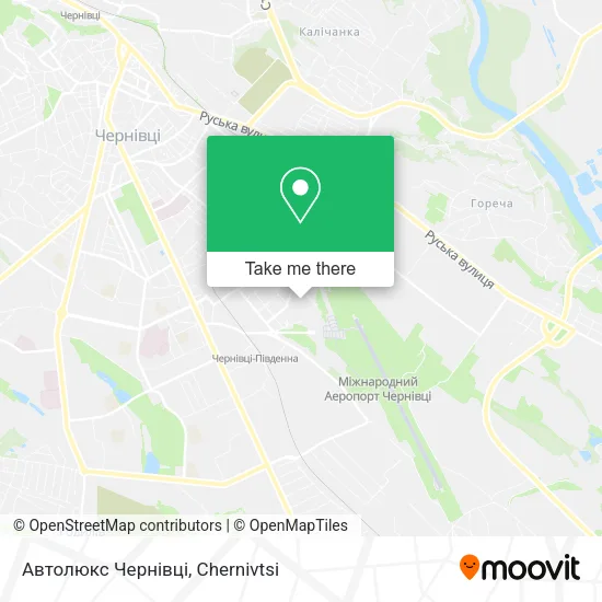 Карта Автолюкс Чернівці
