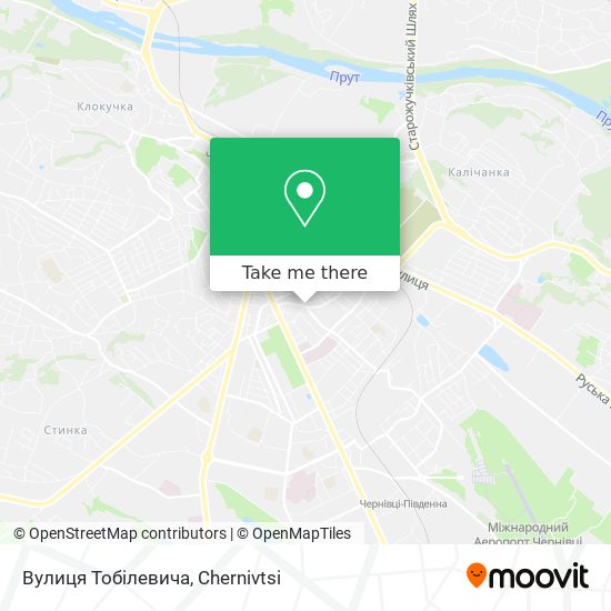 Вулиця Тобілевича map