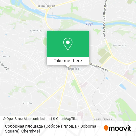 Соборная площадь (Соборна площа / Soborna Square) map