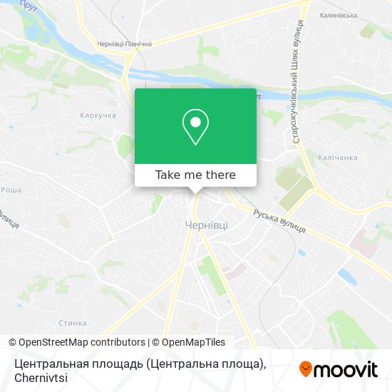 Центральная площадь (Центральна площа) map