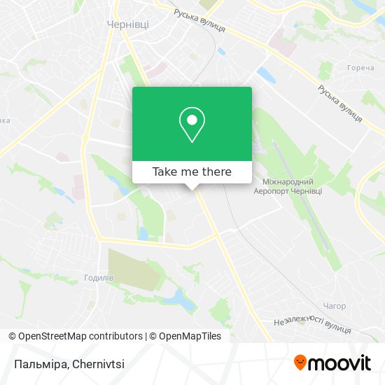 Пальміра map