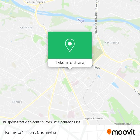 Карта Кліника "Гінея"
