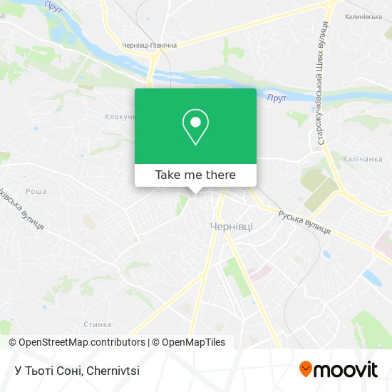 У Тьоті Соні map