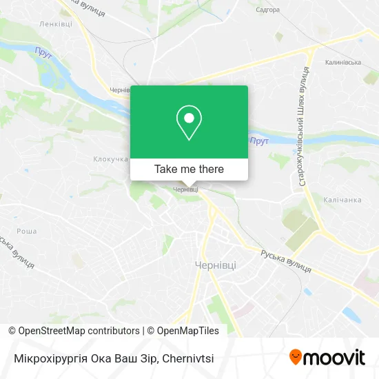 Карта Мікрохірургія Ока Ваш Зір