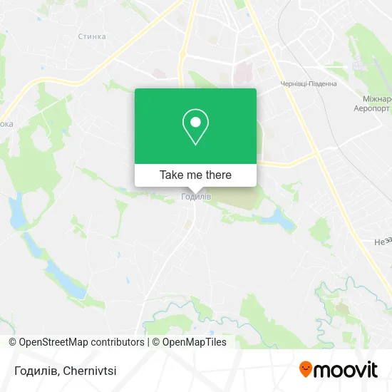 Годилів map