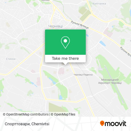 Спорттовари map