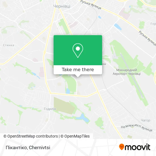 Пікантіко map