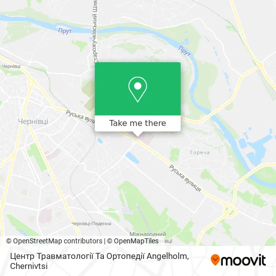 Центр Травматології Та Ортопедії Аngelholm map