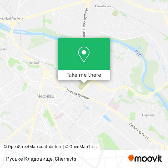 Руське Кладовище map