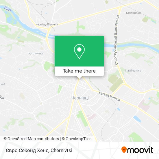 Євро Секонд Хенд map
