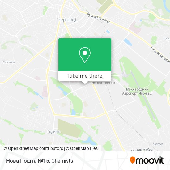Нова Пошта №15 map