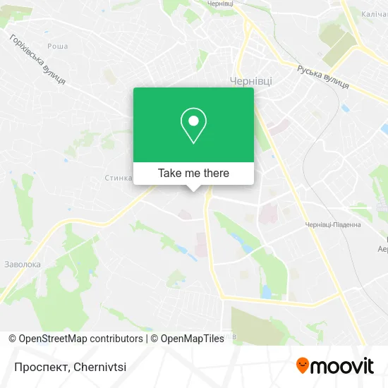 Карта Проспект