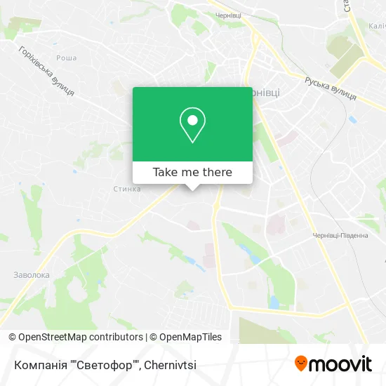 Карта Компанія ""Светофор""