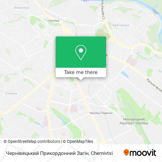 Чернівецький Прикордонний Загін map