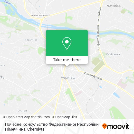 Карта Почесне Консульство Федеративної Республіки Німеччина
