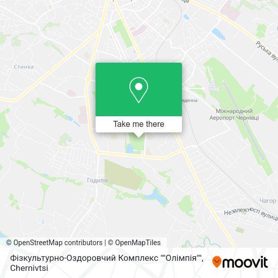 Фізкультурно-Оздоровчий Комплекс ""Олімпія"" map