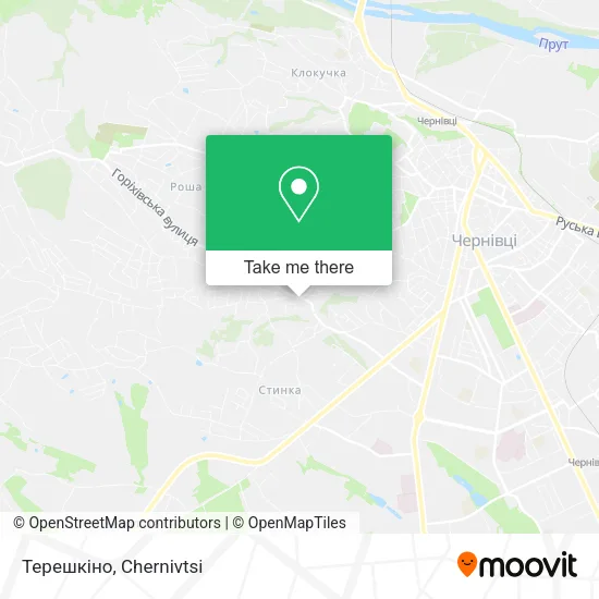 Карта Терешкіно