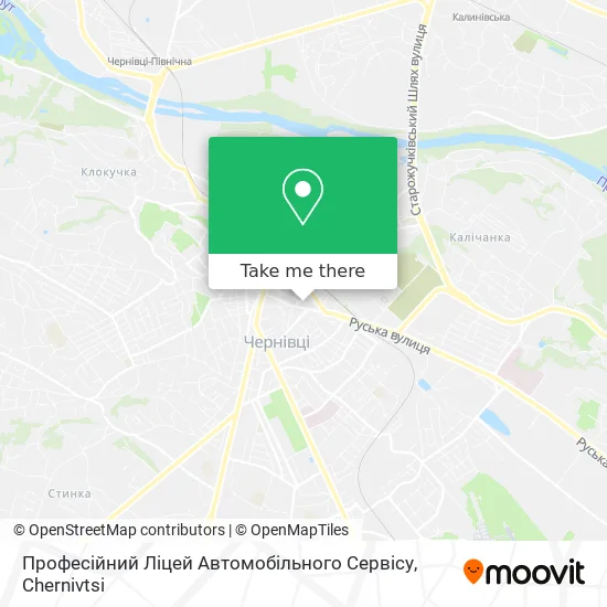 Професійний Ліцей Автомобільного Сервісу map