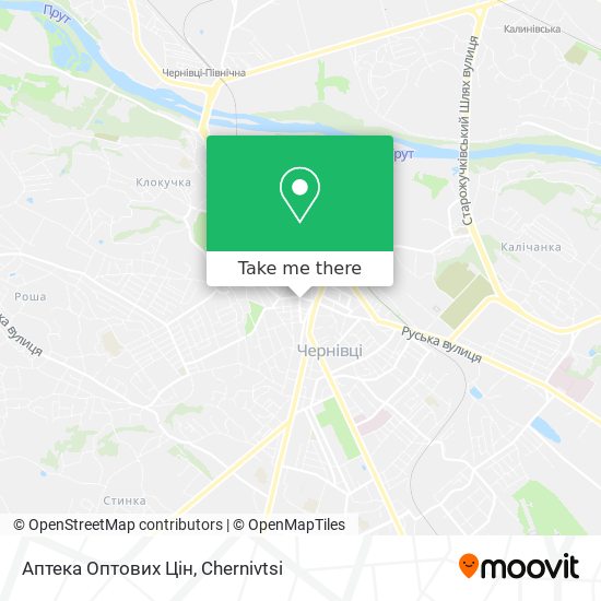 Аптека Оптових Цін map