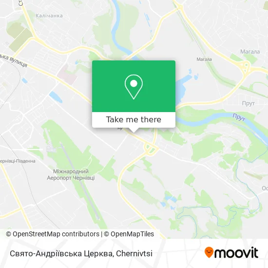 Свято-Андріївська Церква map