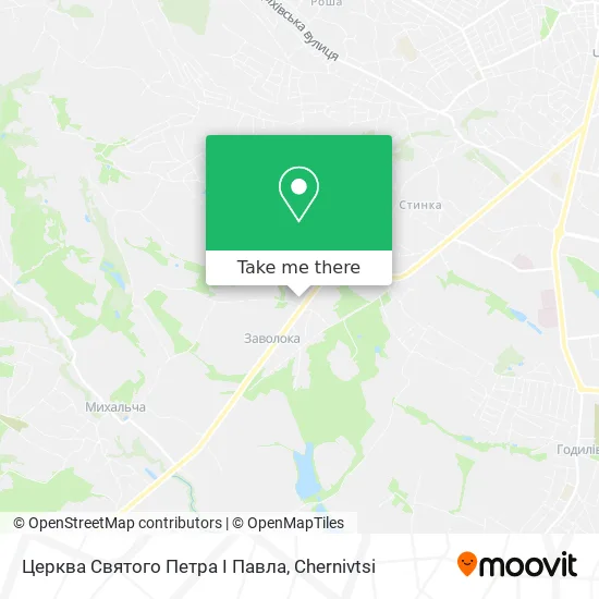 Церква Святого Петра І Павла map