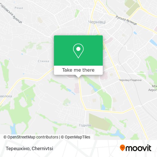 Терешкіно map