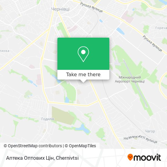 Аптека Оптових Цін map