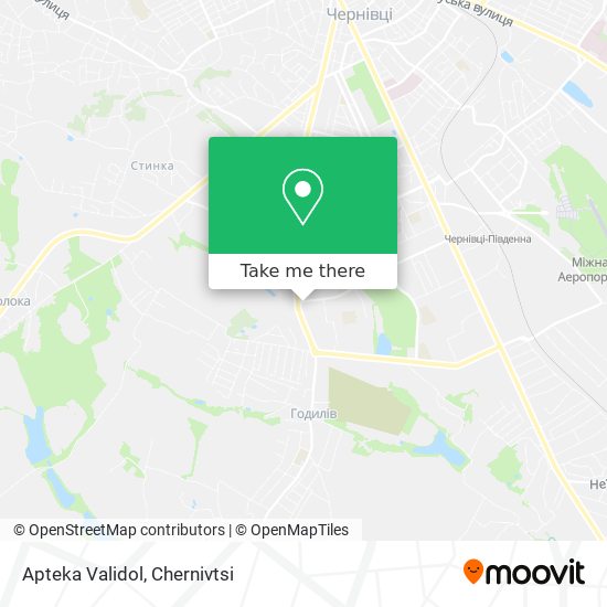 Карта Apteka Validol