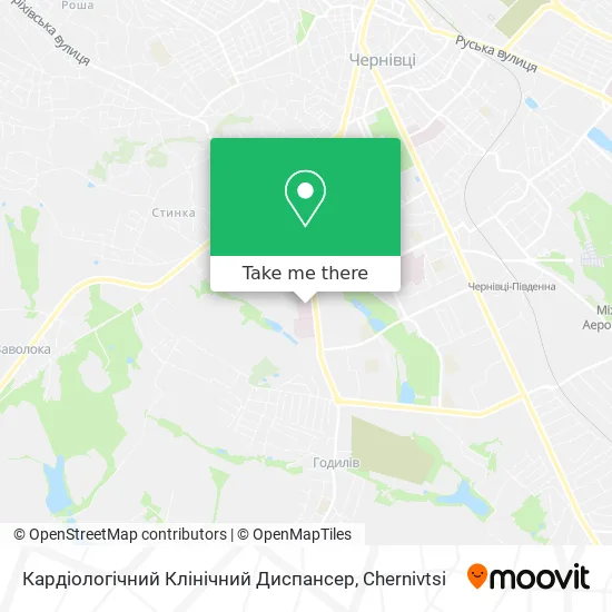 Кардіологічний Клінічний Диспансер map