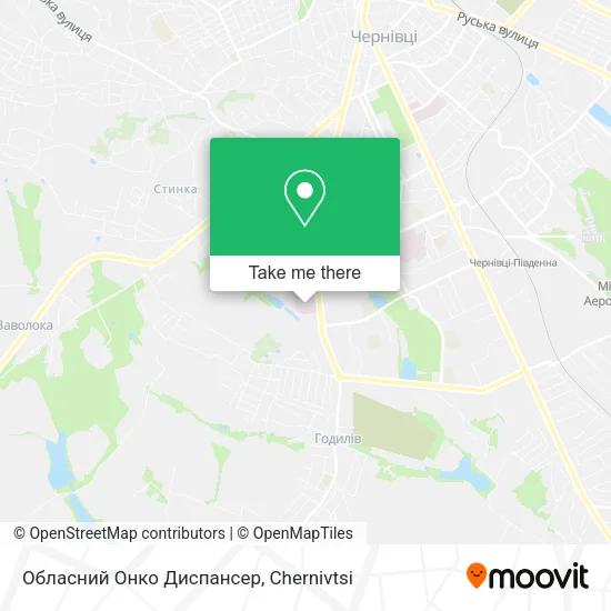 Карта Обласний Онко Диспансер
