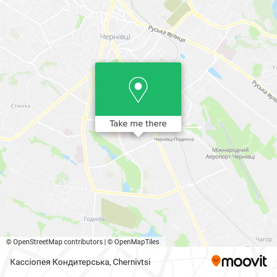 Кассіопея Кондитерська map