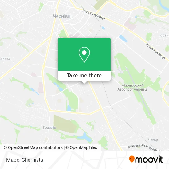 Карта Марс