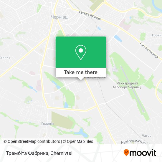Трембіта Фабрика map