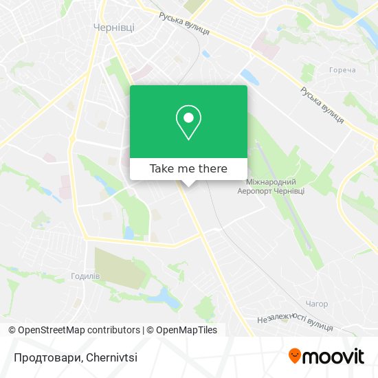 Карта Продтовари