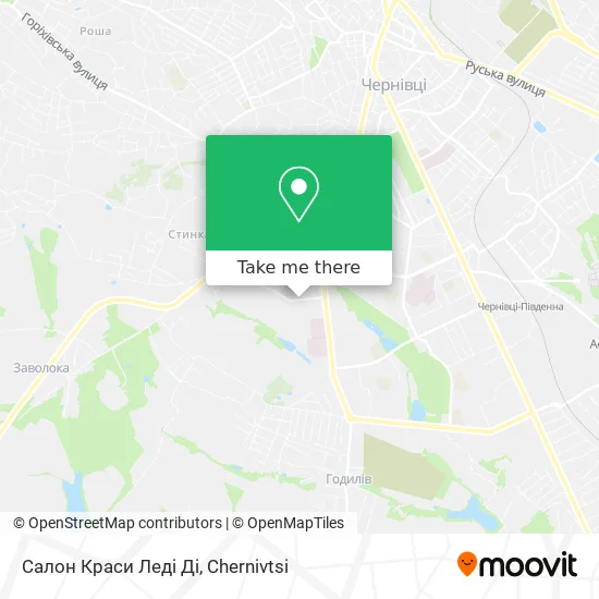 Карта Салон Краси Леді Ді
