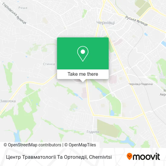Карта Центр Травматології Та Ортопедії