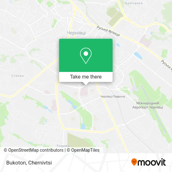 Карта Bukoton
