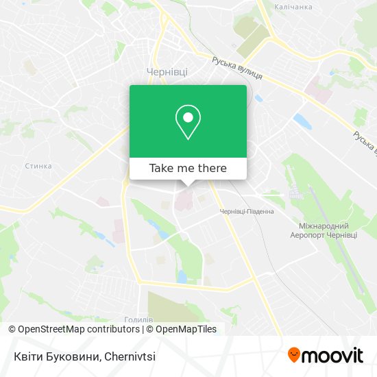Квіти Буковини map