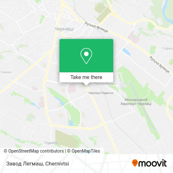Карта Завод Легмаш