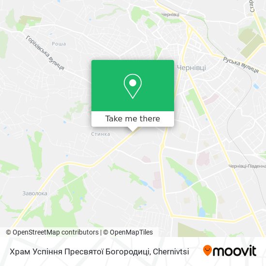 Храм Успіння Пресвятої Богородиці map