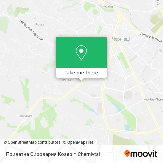 Приватна Сироварня Козеріг map
