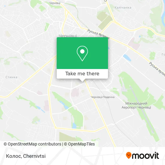 Колос map