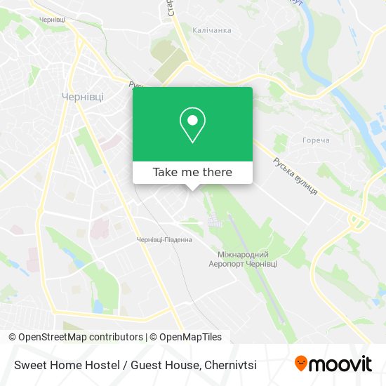 Sweet Home Hostel / Guest House map