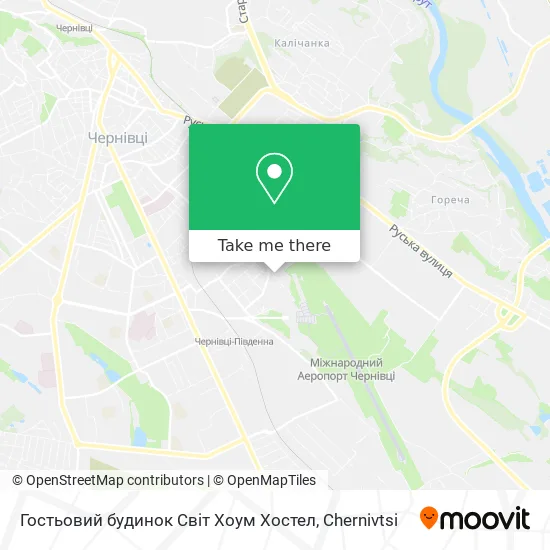 Гостьовий будинок Світ Хоум Хостел map