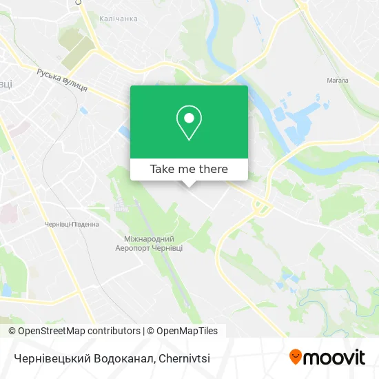Чернівецький Водоканал map