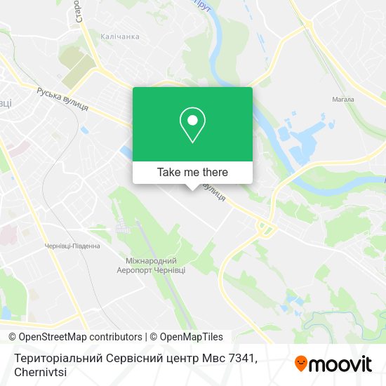 Територіальний Сервісний центр Мвс 7341 map