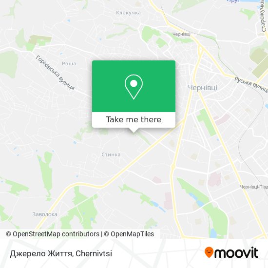 Джерело Життя map
