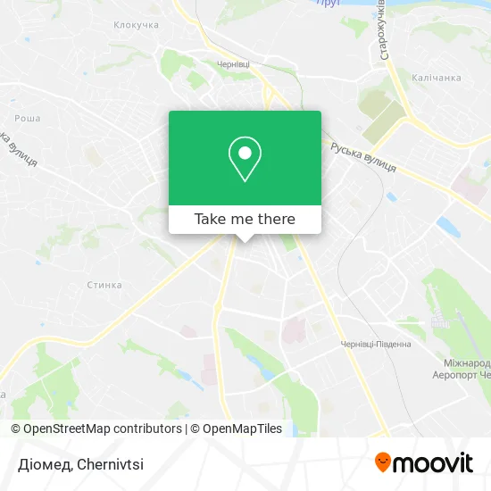 Карта Діомед