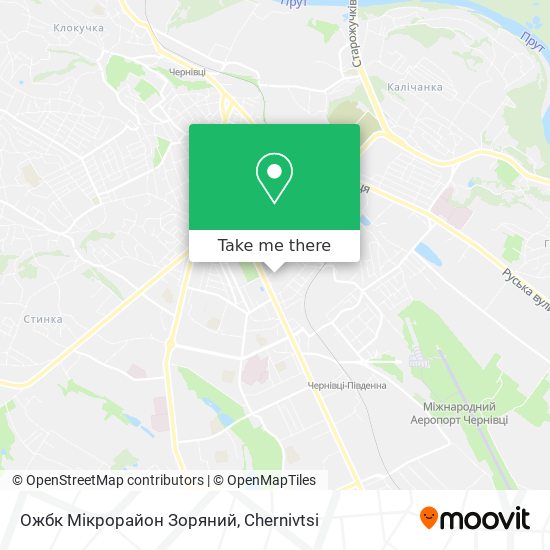 Карта Ожбк Мікрорайон Зоряний
