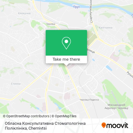 Обласна Консультативна Стоматологічна Поліклініка map